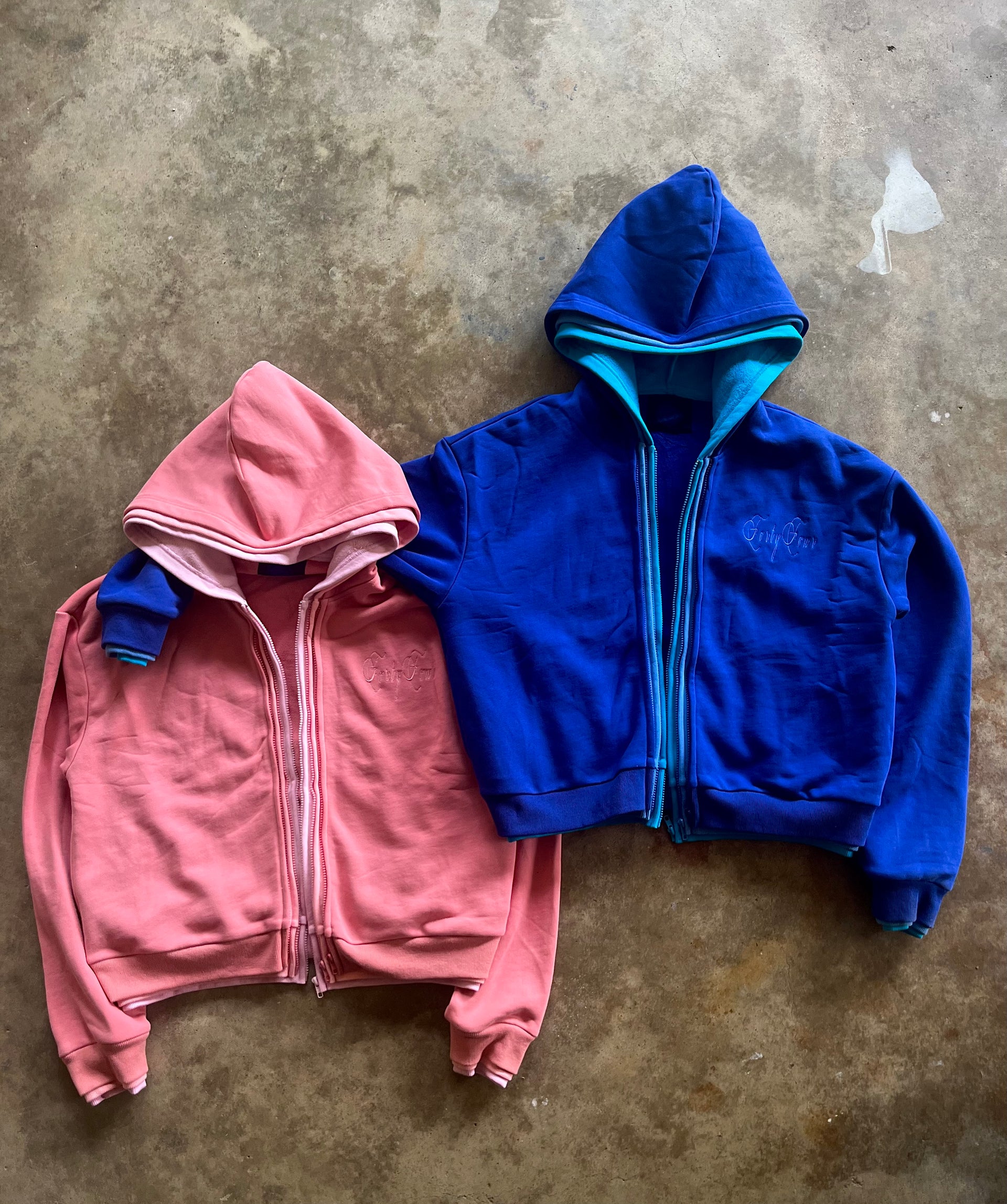 “EVOLUTION” TRIPLE ZIP UPS - BUNDLE