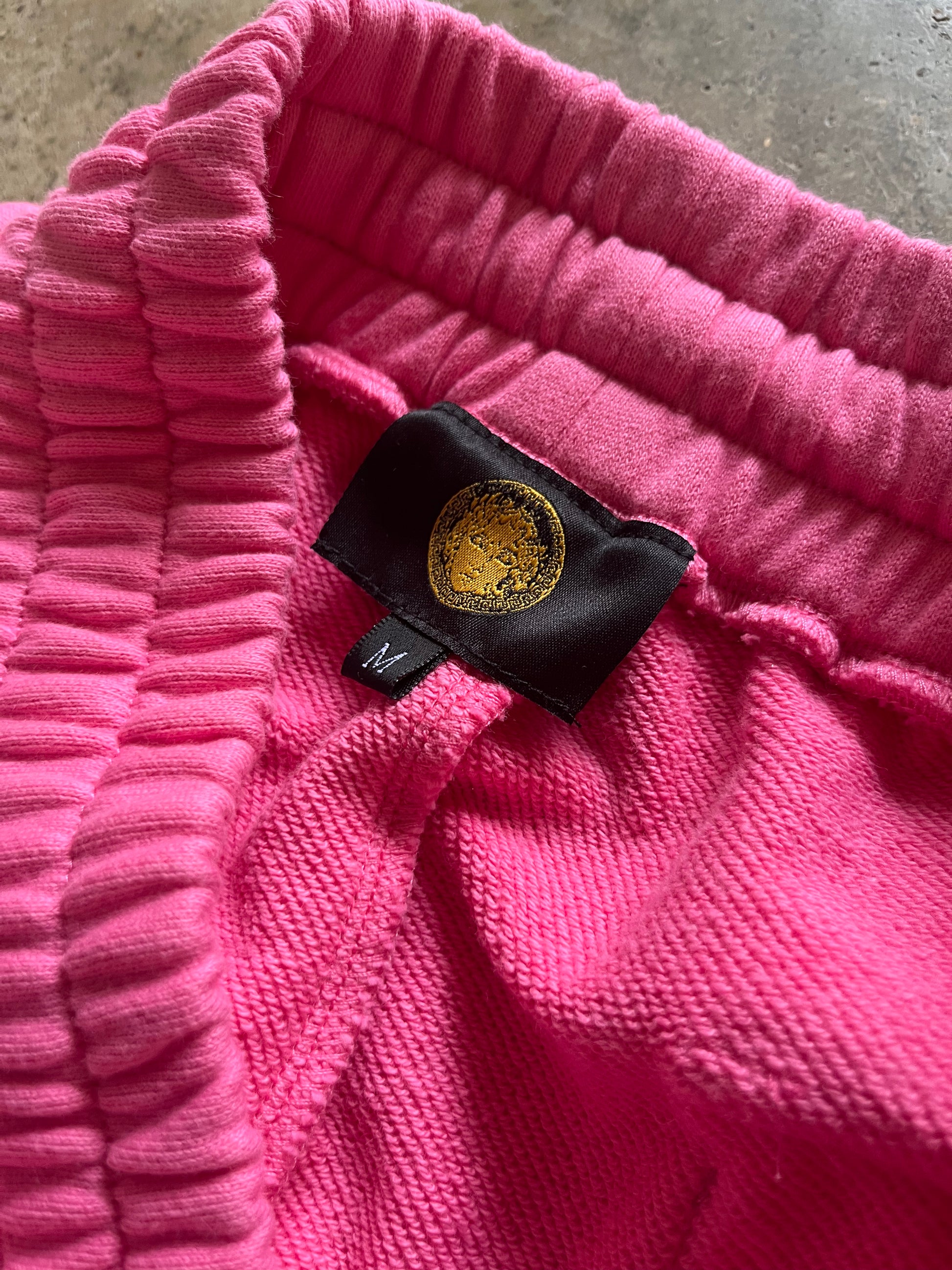 CYCLES” EMBROIDERED SWEATPANTS - PINK – 44